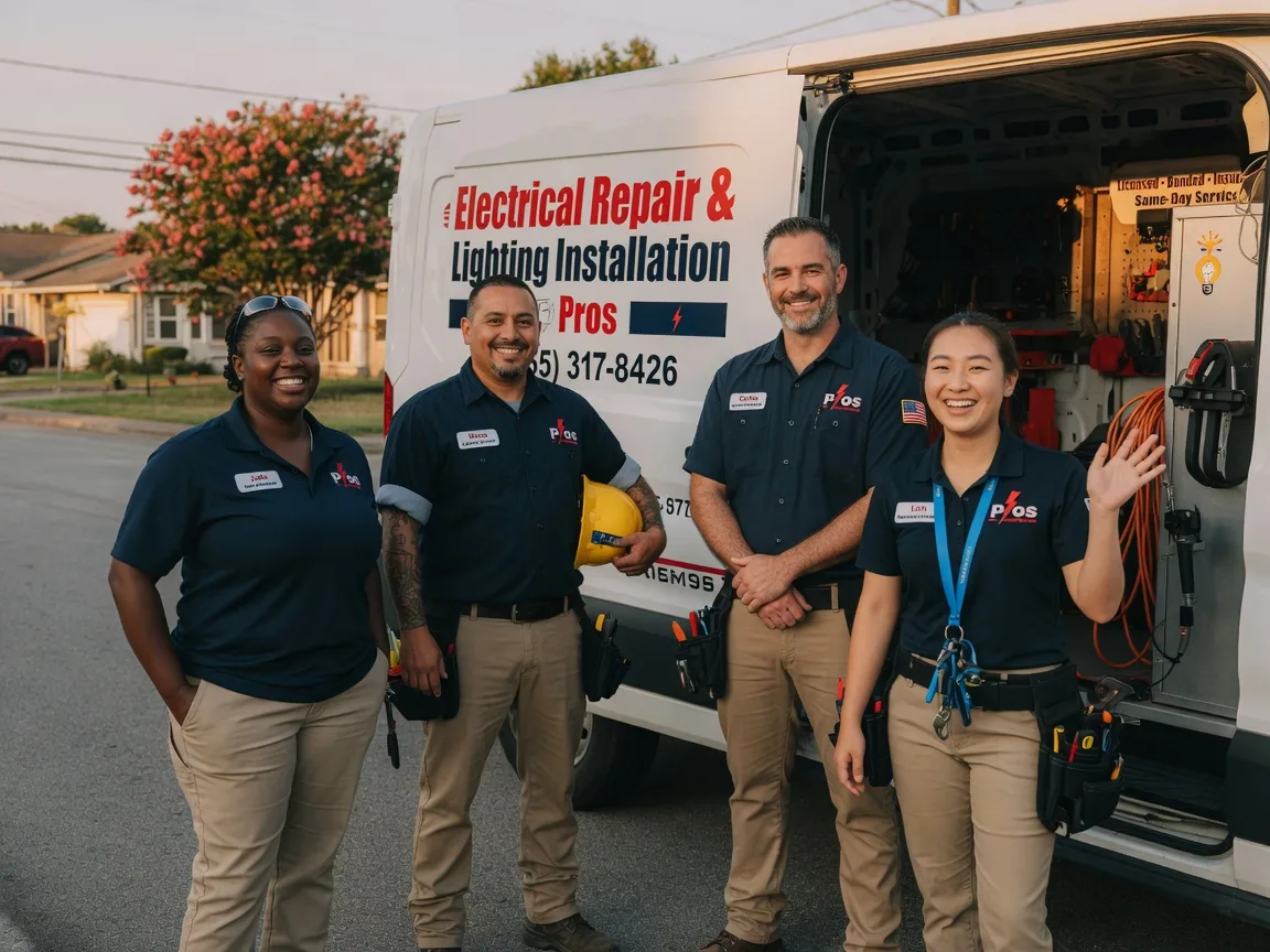 Licensed Electrician company in Mount Calm, TX